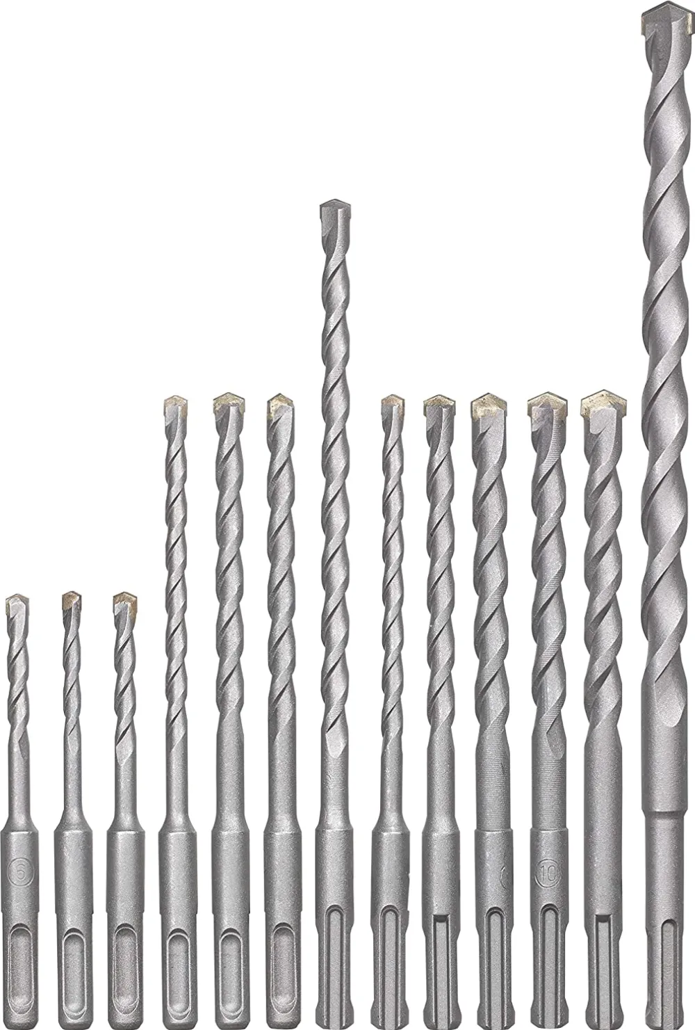 Einhell Hammer drill set SDS-plus, 5-14mm (12 pieces, case)