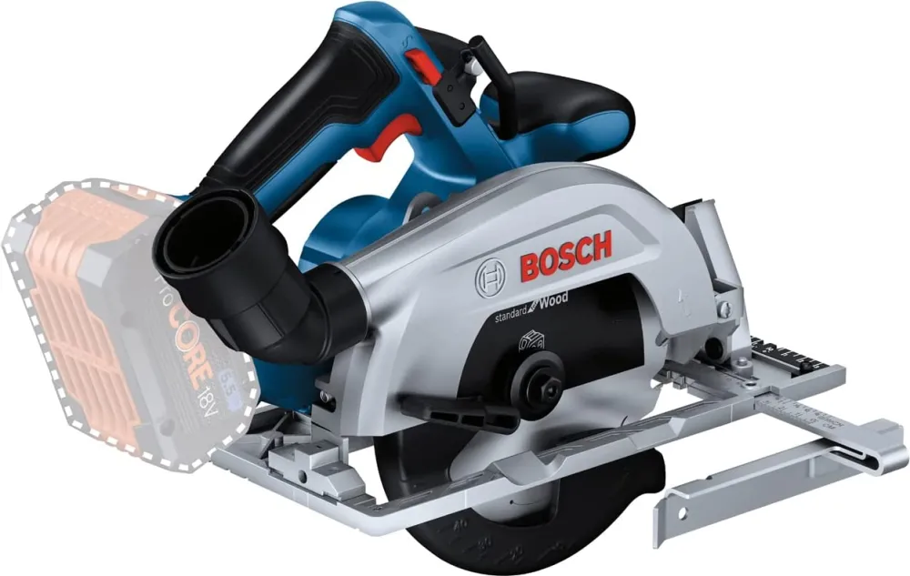 Fierastrau circular BOSCH GKS 18V-57-2 Professional 18 V solo fara acumulator si incarcator