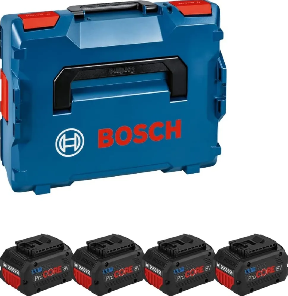 Bosch 4 X PROCORE18V 5.5AH PROFESSIONAL, battery (blue/black)