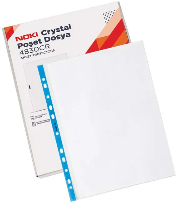 File de protectie cristal, 90 microni, margine albastra, 100 bucati/set
