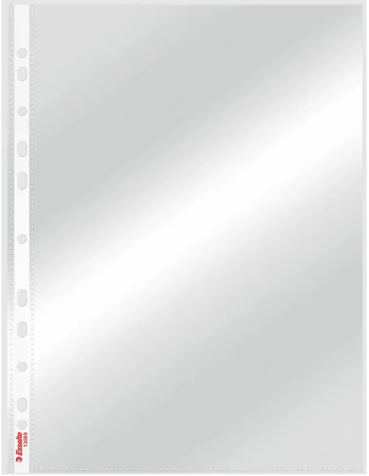 Folie de protectie Esselte, A4, cristal, 40 microni, set de 100 buc
