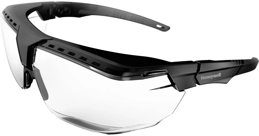 Ochelari Honeywell Avatar OTG rama neagra transparenti