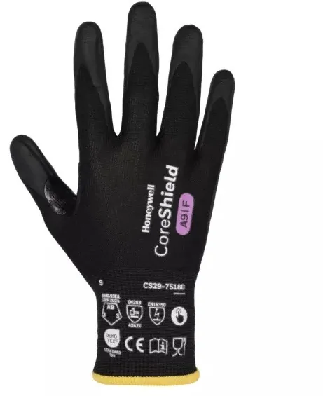 Manusi antitaiere Honeywell CoreShield 3.0 CS29-7518B, acoperire nitril, marimea 9