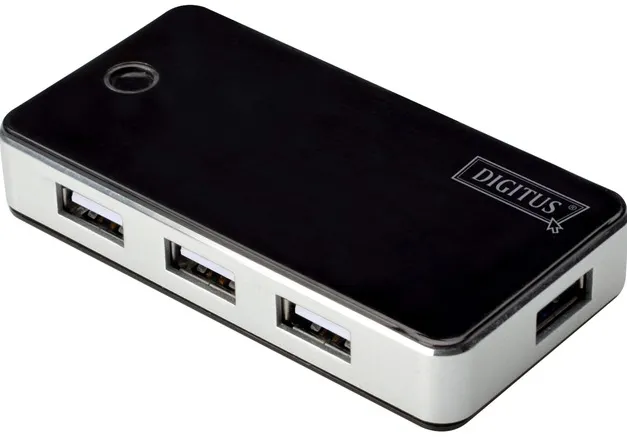 Digitus 7-Port USB 2.0 Hub Active/bk