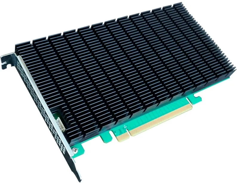HighPoint Rocket 1104 4x M.2 Port to PCIe 3.0 x16 NVMe HBA, Interface Card