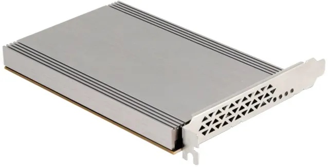 DeLOCK PCI Express x16 card to 4x internal NVMe M.2 Key, interface card (with heatsink and LED display)