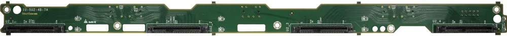 Inter-Tech SU-2, NVMe/ SAS/ SATA, 4-fold, backplane