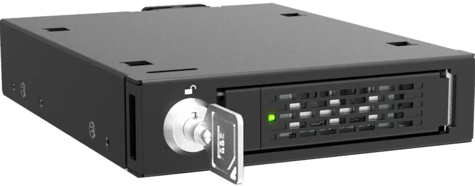 Icy Dock ToughArmor MB601V5K-B, removable frame black