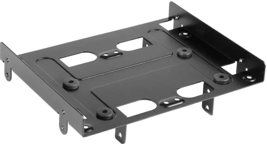 Sharkoon BayExtension black - adapter 5.25 na 4x2.5 / 2x2.5+1x3.5
