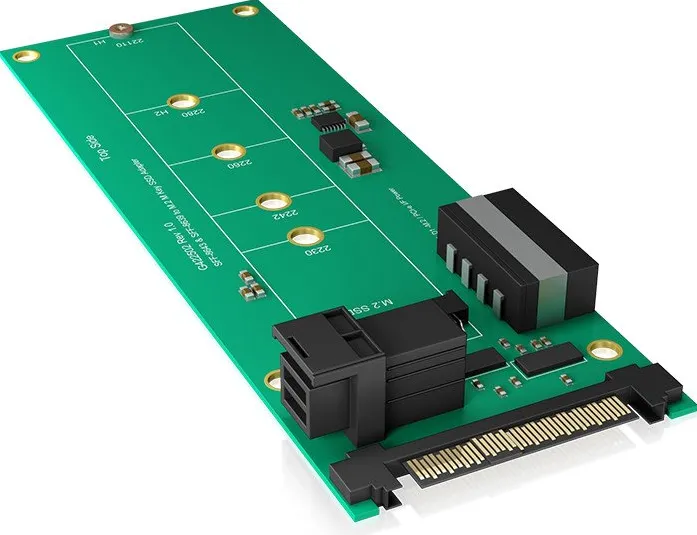 ICY BOX IB-M2B02 interface cards/adapter M.2 Internal, Serial ATA controller