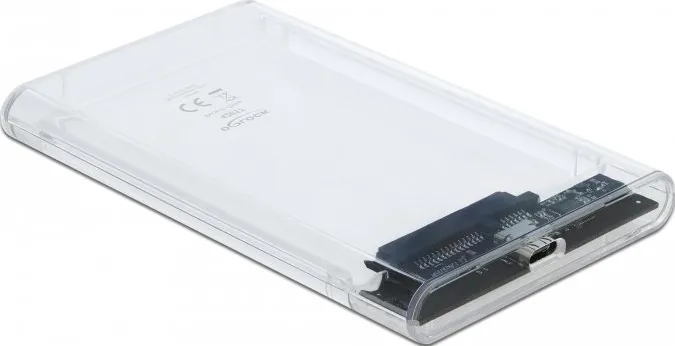 DeLOCK external enclosure for 2.5 "SATA HDD / SSD with SuperSpeed USB 10 Gbps (USB 3.1 Gen 2), drive enclosure