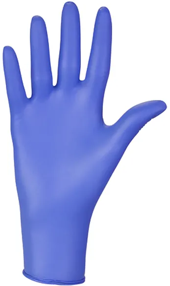 Manusi nitril nepudrate basic Nitrylex, albastru, marime M, 100 bucati/cutie