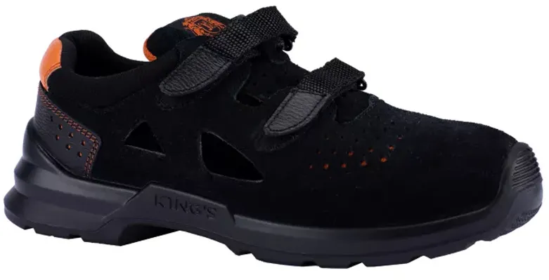 Sandale negre Honeywell, Velcro Kings KWS201S S1P SRC marimea, 45
