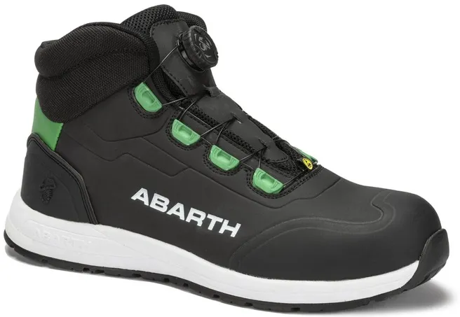 Bocanci de protectie Abarth Scorpion Alto, negri, ESD, talpa EVA, marime 41