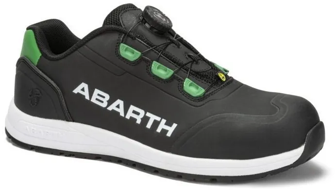 Pantofi de protectie Abarth Scorpion Basso, negru, ESD, S3, marime 44