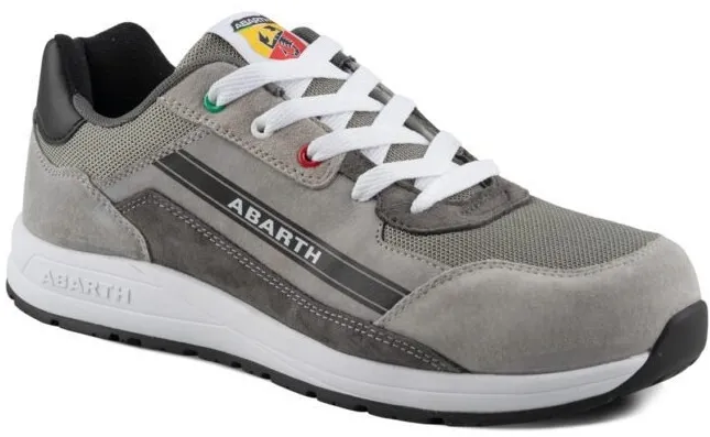 Pantofi de protectie Abarth 595 Suede low, gri, S3, marime 44