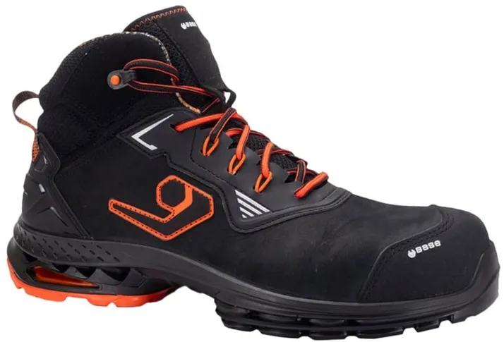 Bocanci de protectie Portwest Dublin S3S ESD CI LG FO SR, impermeabila, bombeu TPU, marimea 43, negru/portocaliu