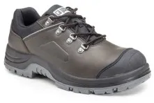 Pantofi de siguranta Coverguard Flint, S3 SRC, piele maro, varf otel, marime 41