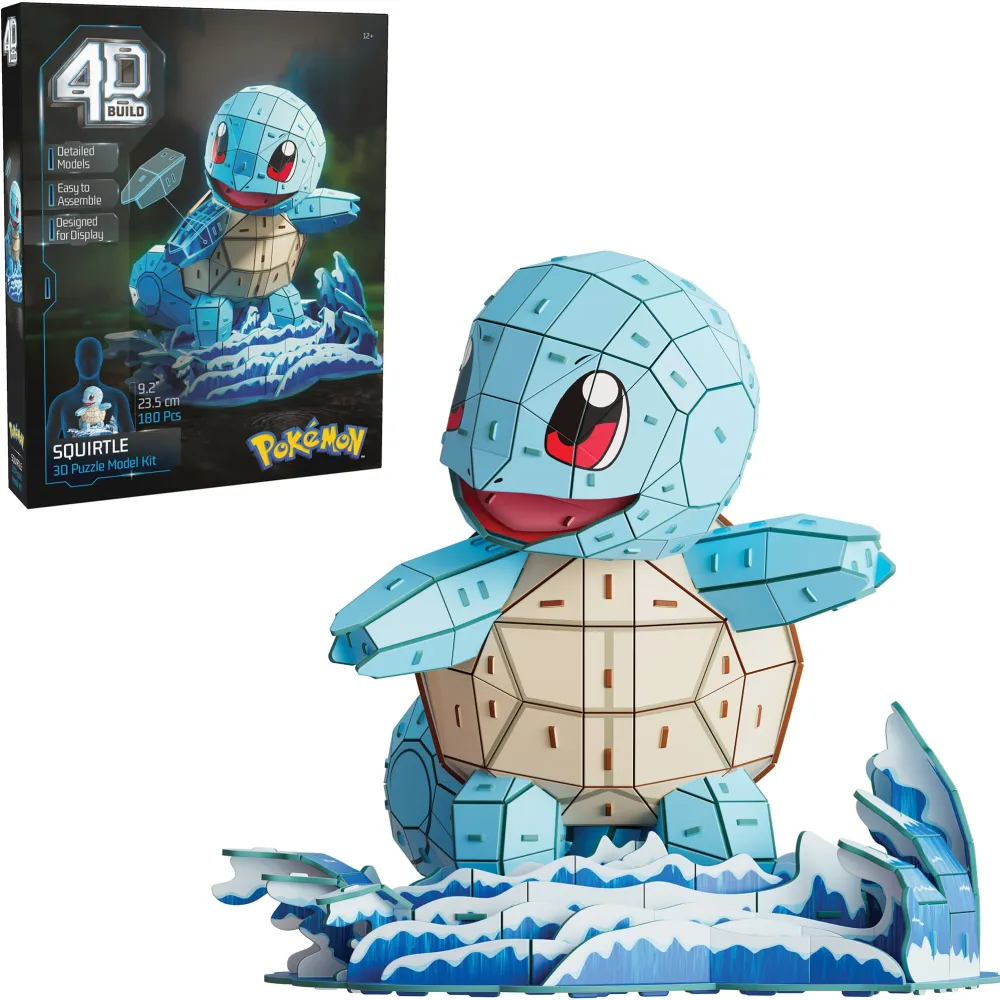 Spinmaster 4D Build - Pokémon Squirtle