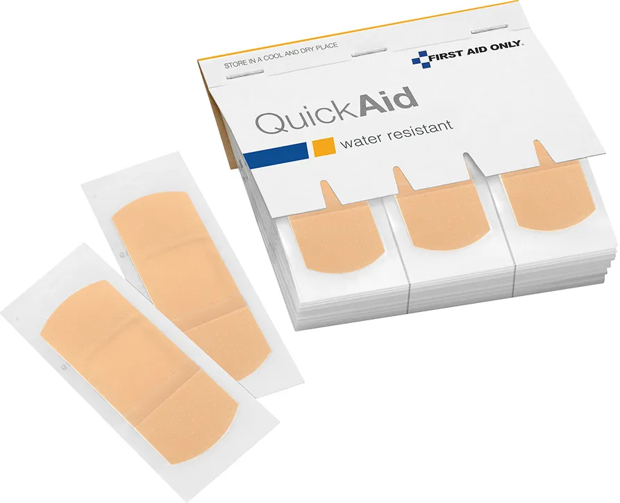 Rezerva 45 plasturi Quick Aid, rezistenti la apa