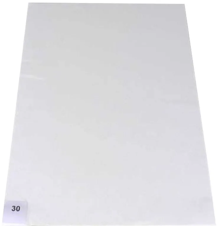 Covor Sticky Mat, 66x114 cm, 30 foi, alb