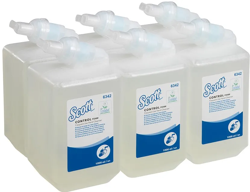 Rezerva sapun spuma Kimberly-Clark KimCare, 1 l, 6 bucati/bax