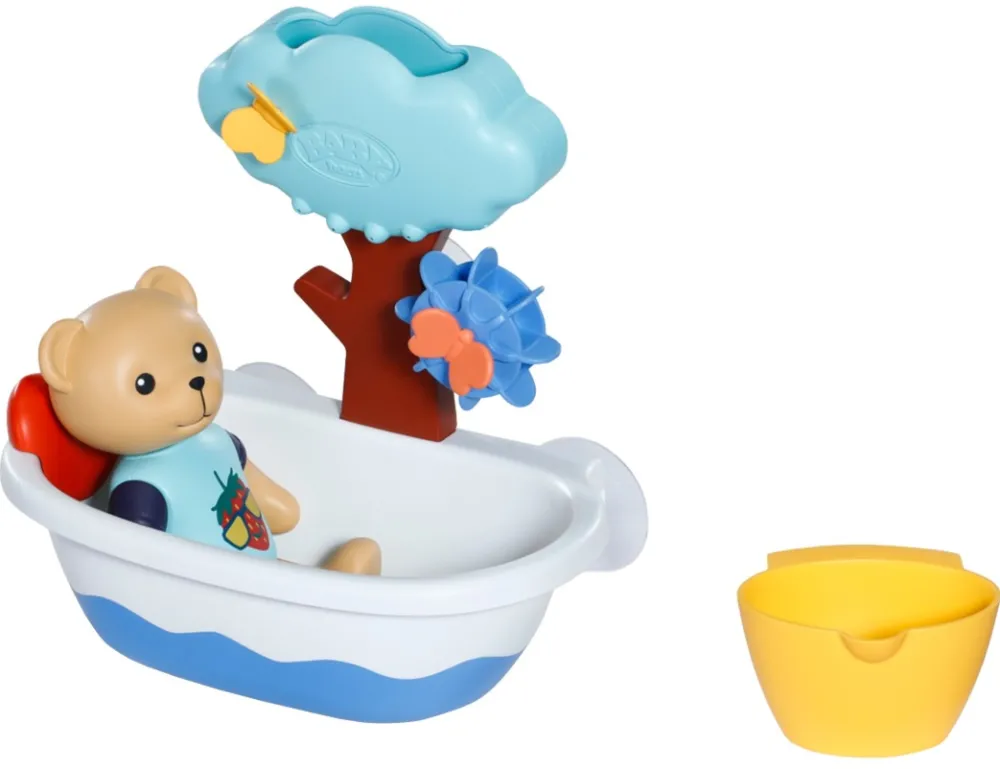ZAPF Creation BABY born® Splish Splash Bathtub with Teddy Bear, Toy Figure