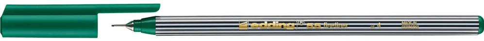 Liner edding 55, corp plastic, varf 0.3 mm, verde