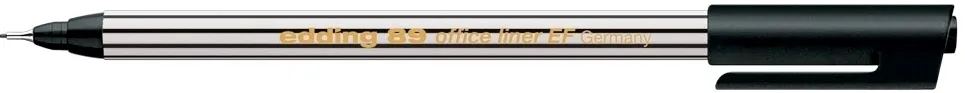 Liner Edding Office 89, varf fetru, 0.3 mm, negru