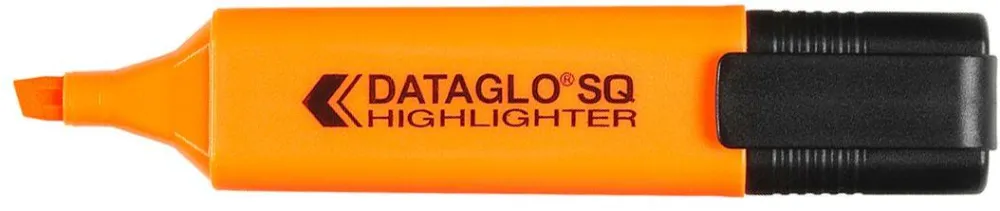Textmarker Dataglo, corp dreptunghiular, varf 1-5 mm, portocaliu