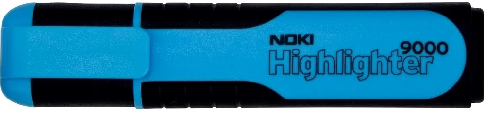Textmarker Noki Wide 9000, varf retezat, 1-5 mm, albastru