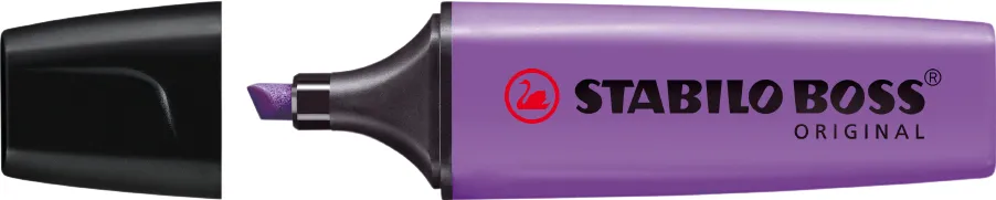 Textmarker Stabilo Boss, varf 2-5 mm, mov