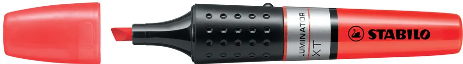 Textmarker Stabilo Luminator, varf 2- 5 mm, rosu