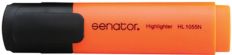 Textmarker Senator seria 1000, varf 1- 5 mm, portocaliu