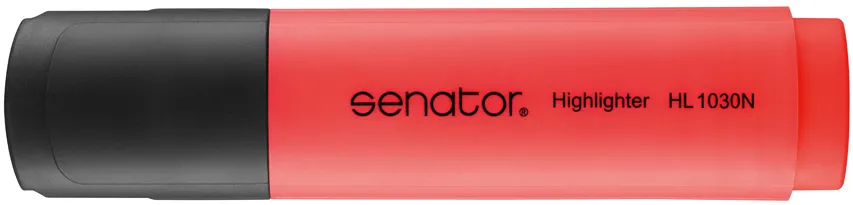 Textmarker, Senator seria 1000, 1.5 mm, cerneala fluorescenta, rosu
