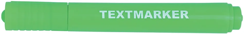 Textmarker, corp rotund, varf 1-5 mm, verde