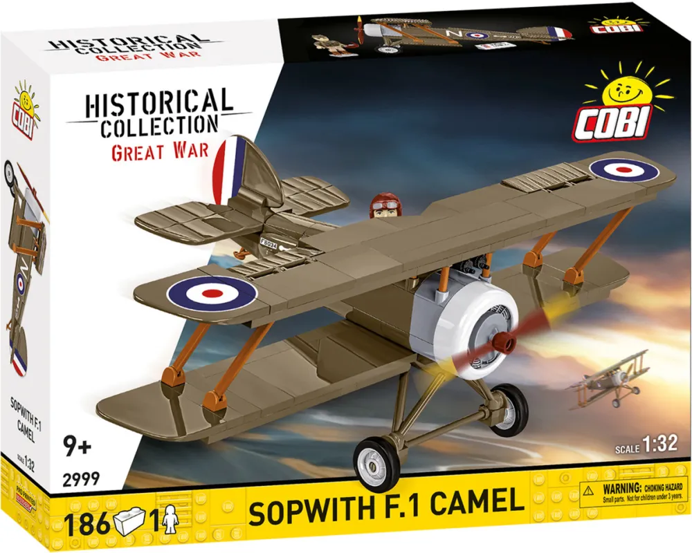 COBI 186 PCS HC GREAT WAR / 2999 / Sopwith F.1 Camel