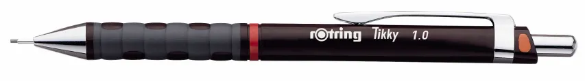 Creion mecanic Rotring Tikky III, mina 1 mm, negru