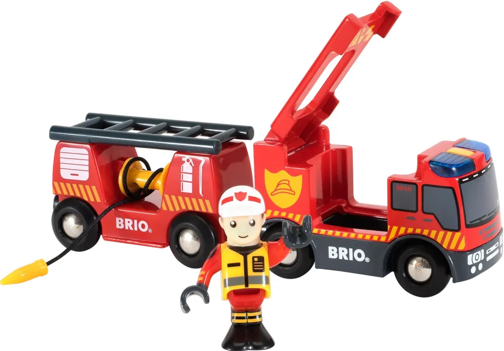 BRIO Light and Sound Fire Engine (33542)