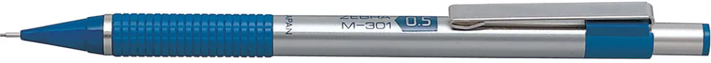 Creion mecanic Zebra, M301, 0.5 mm, albastru