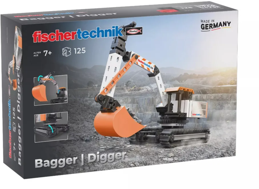 fischertechnik excavator