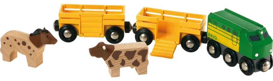 BRIO Farm Train (33404)