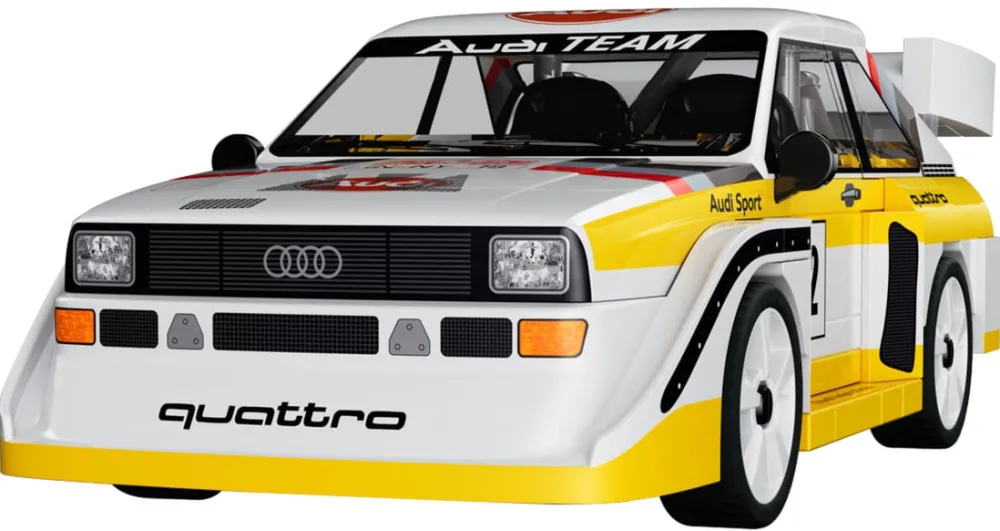 COBI Audi quattro S1 E2 (scale 1:35)