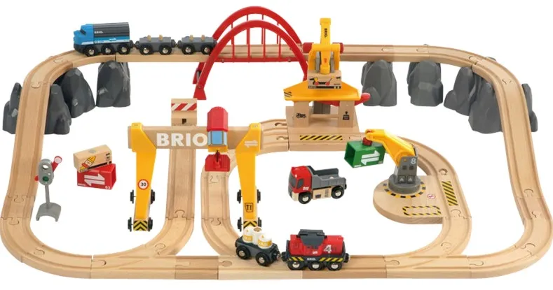 BRIO Cargo Railway Deluxe Set (33097)