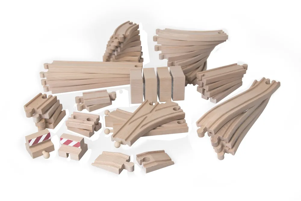 BRIO Railway Large rail assortment 50 T - 33772
