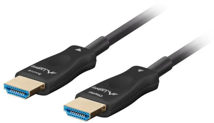 Cablu HDMI M/M v2.1 30 m optic negru AOC