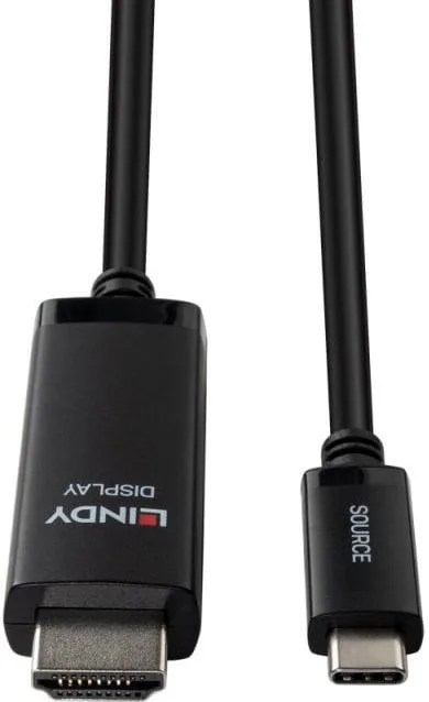 Cablu adaptor Lindy 1m USB C to HDMI