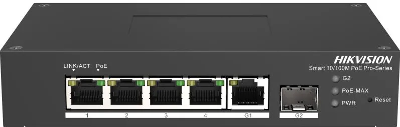 SWITCH POE 4 PORTURI DS-3T1306P-SI/HS