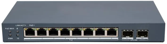 SWITCH GIGABIT 8PORTURI 8XPOE