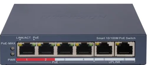 SWITCH POE 4PORTURI 65 W SMART MANAGED